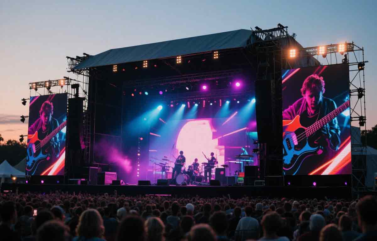 Rental LED Videotron untuk Konser