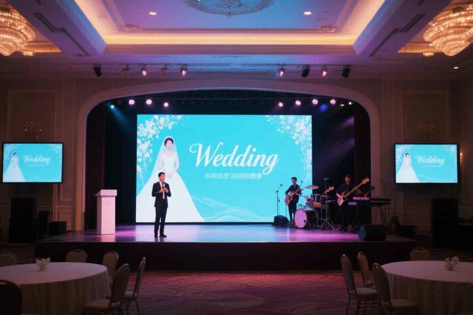 Tips Memaksimalkan LED Screen untuk Wedding