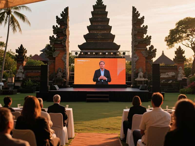 Sewa LED Videotron untuk Hotel dan Resort di Bali
