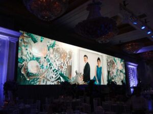Project Events Corporate 1 LED Screen untuk Wedding