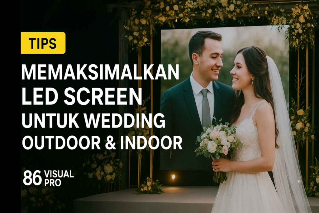 tips Led screen untuk wedding